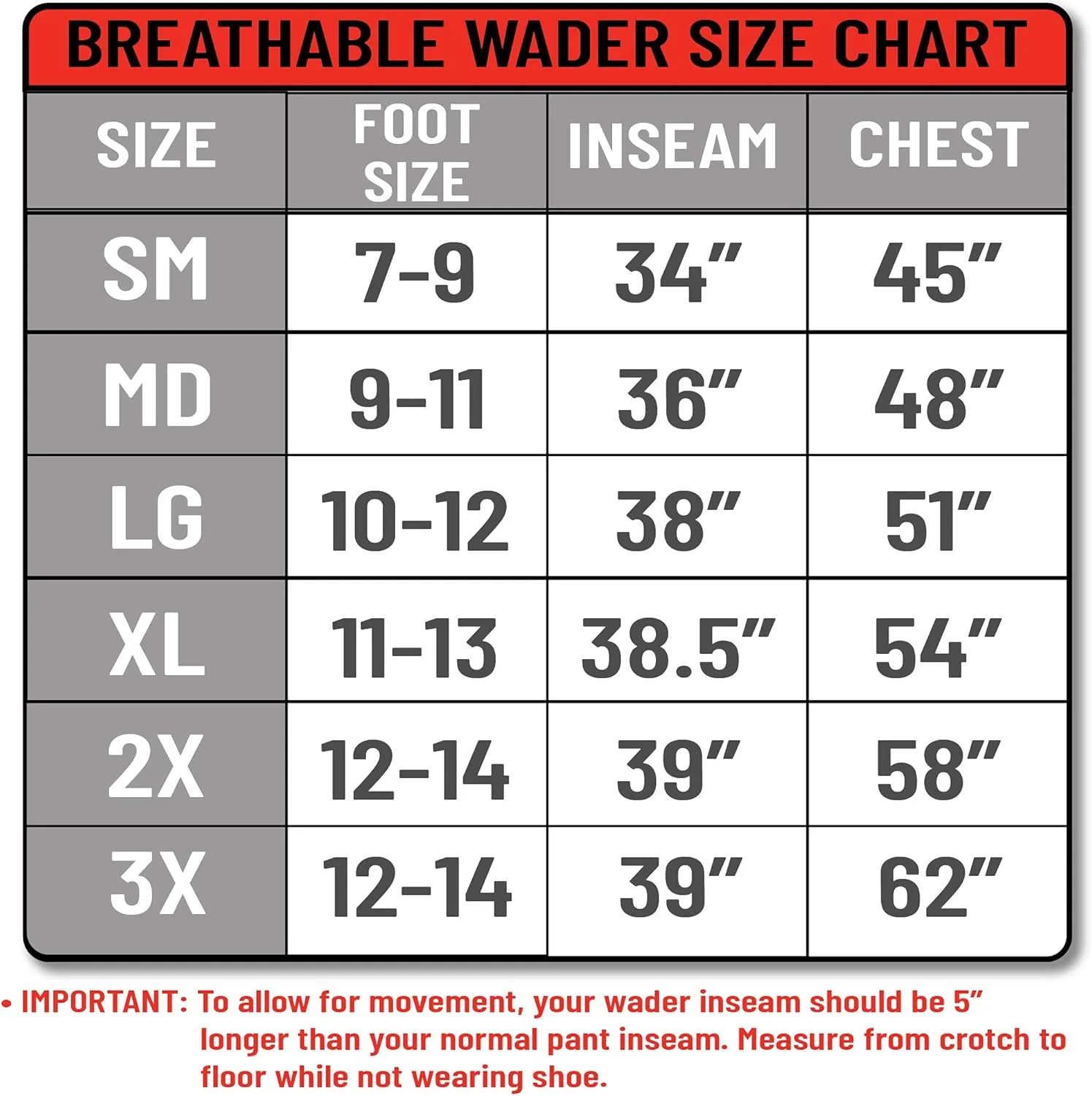 Paramount Outdoors Slate Breathable Stockingfoot Full Wrap 6-Ply Fishing Chest Wader
