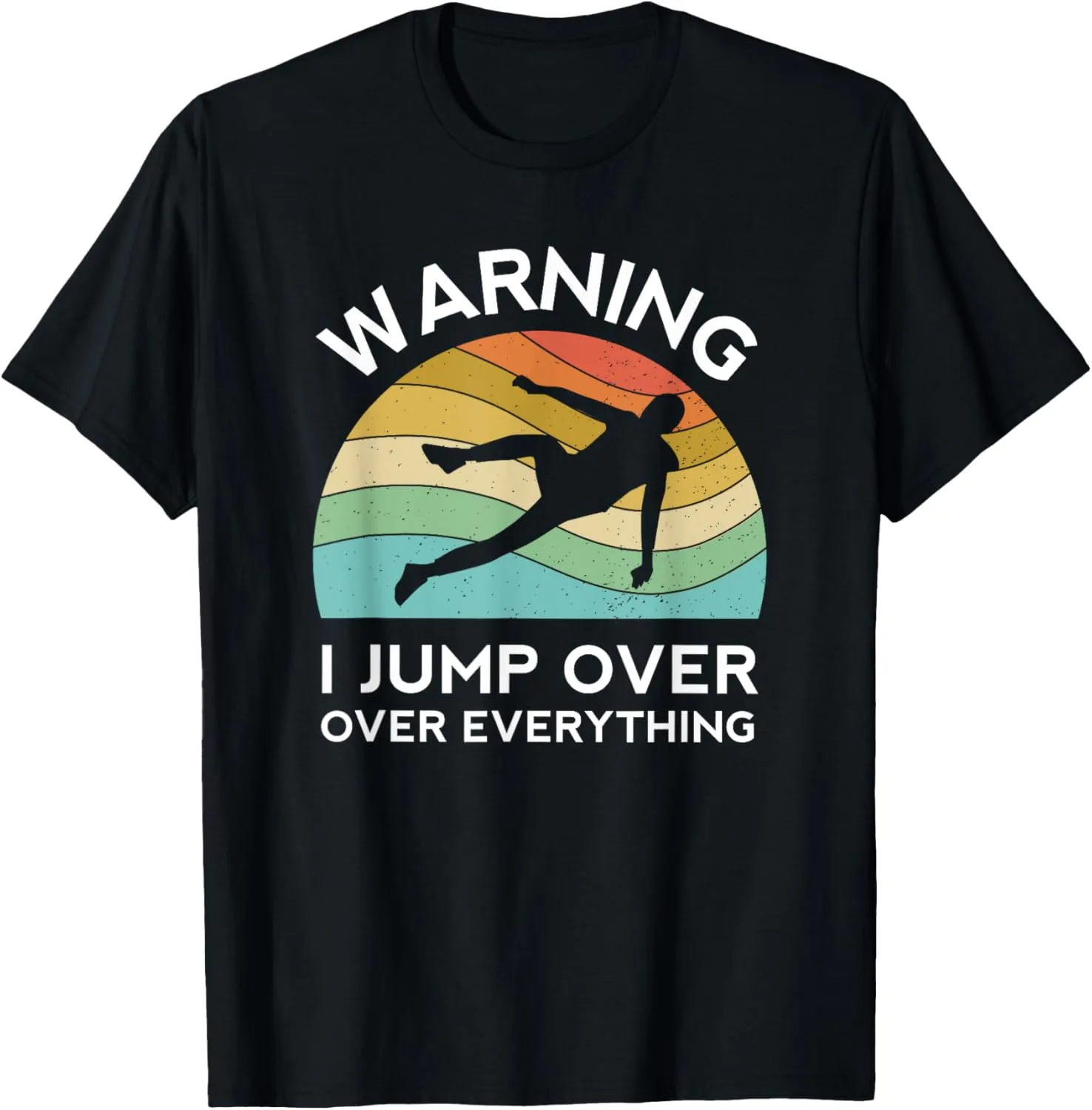 Parkour Free Running Training Traceur Retro Boys Sport Flip T-Shirt