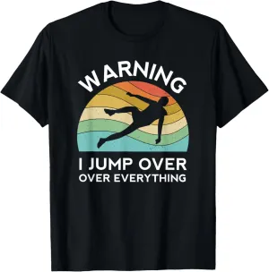 Parkour Free Running Training Traceur Retro Boys Sport Flip T-Shirt