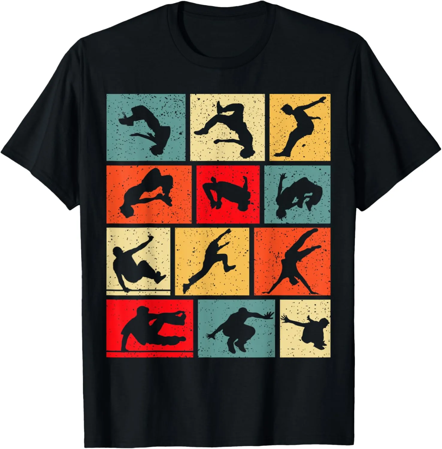 Parkour Traceur Boys Men Kids T-Shirt