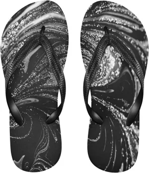 Poeticcity Flip Sandal Men Women Flip Flops for Hotel Spa Home Slippers Bedroom Travel S-XXL