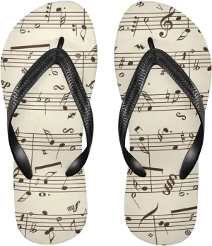 Poeticcity Flip Sandal Men Women Flip Flops for Hotel Spa Home Slippers Bedroom Travel S-XXL