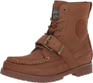 Polo Ralph Lauren Mens Ranger Fashion Boot, Polo Tan, 10.5 US