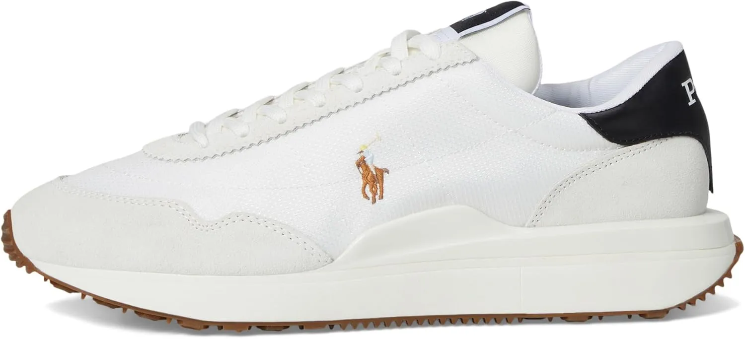 POLO RALPH LAUREN Men's Train 89 Suede-Paneled Sneakers