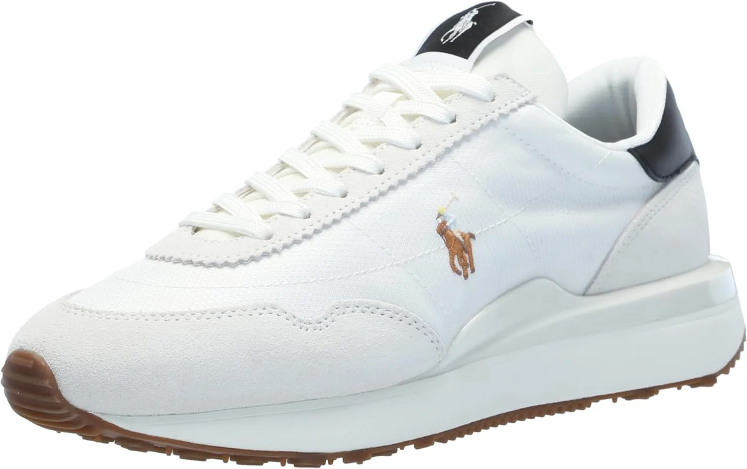 POLO RALPH LAUREN Men's Train 89 Suede-Paneled Sneakers
