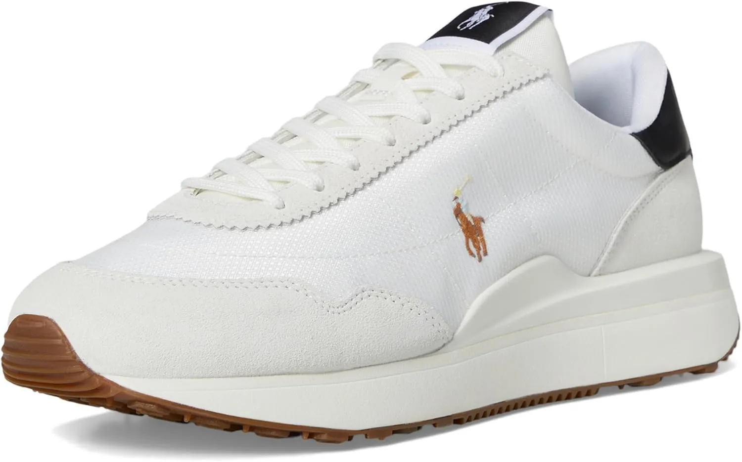 POLO RALPH LAUREN Men's Train 89 Suede-Paneled Sneakers