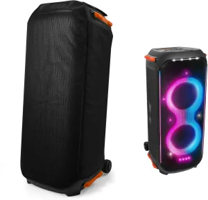 Protective Dust Cover Travel Case Dustproof Sleeve Bag Accessories for JBL PartyBox 710 Party Speaker(Black)