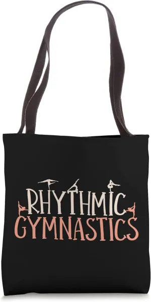 Rhythmic Gymnastics Flip Somersault Rhythmic Gymnast Tote Bag