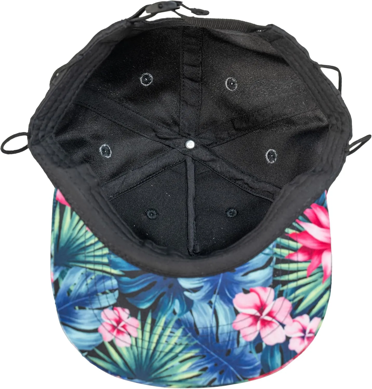 Ride On Surf Baseball Cap, Water Sports Trucker Surf Hat with Chin Strap Made from Recycled Material for Sun Protection
