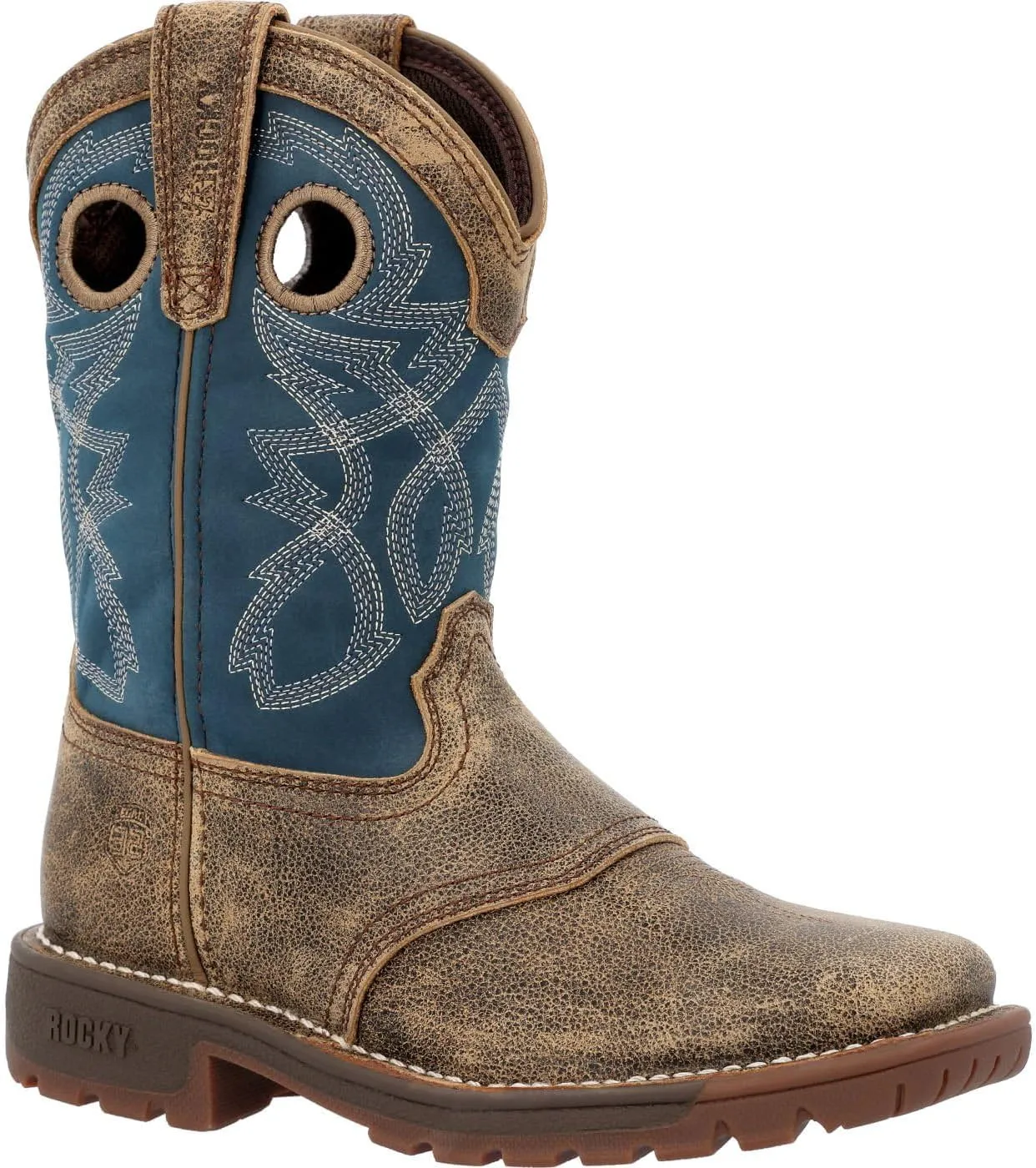 ROCKY Little Kids’ Legacy 32 Waterproof Western Boot Size 13(M)