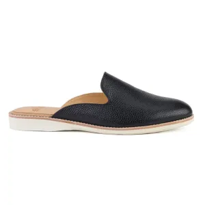 ROLLIE DERBY MULE BLACK TUMBLE