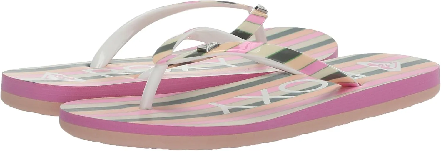 Roxy Girl's Rg Pebbles Flip Flop Sandals