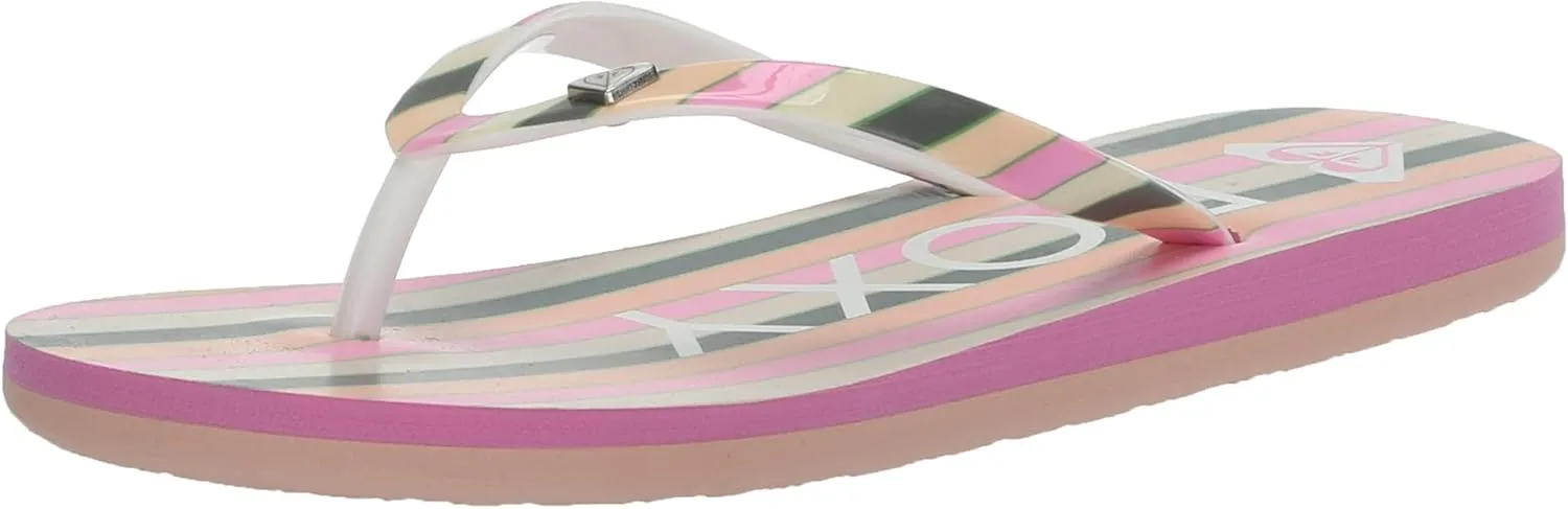 Roxy Girl's Rg Pebbles Flip Flop Sandals