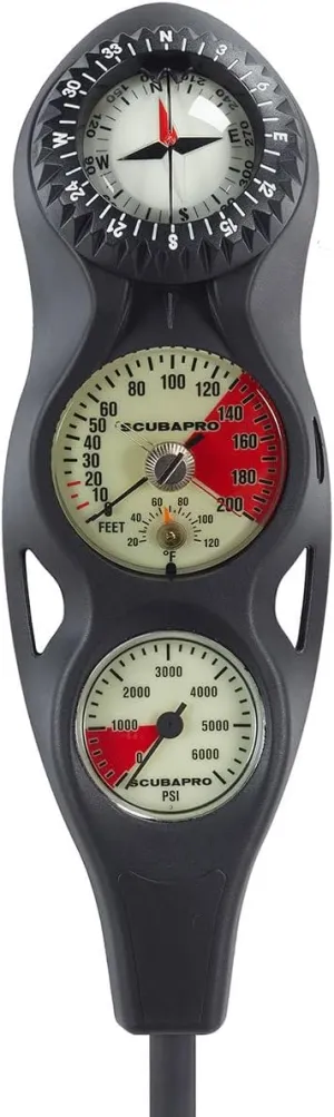 Scubapro 3 Gauge in-Line Console