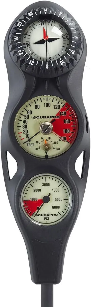 Scubapro 3 Gauge in-Line Console