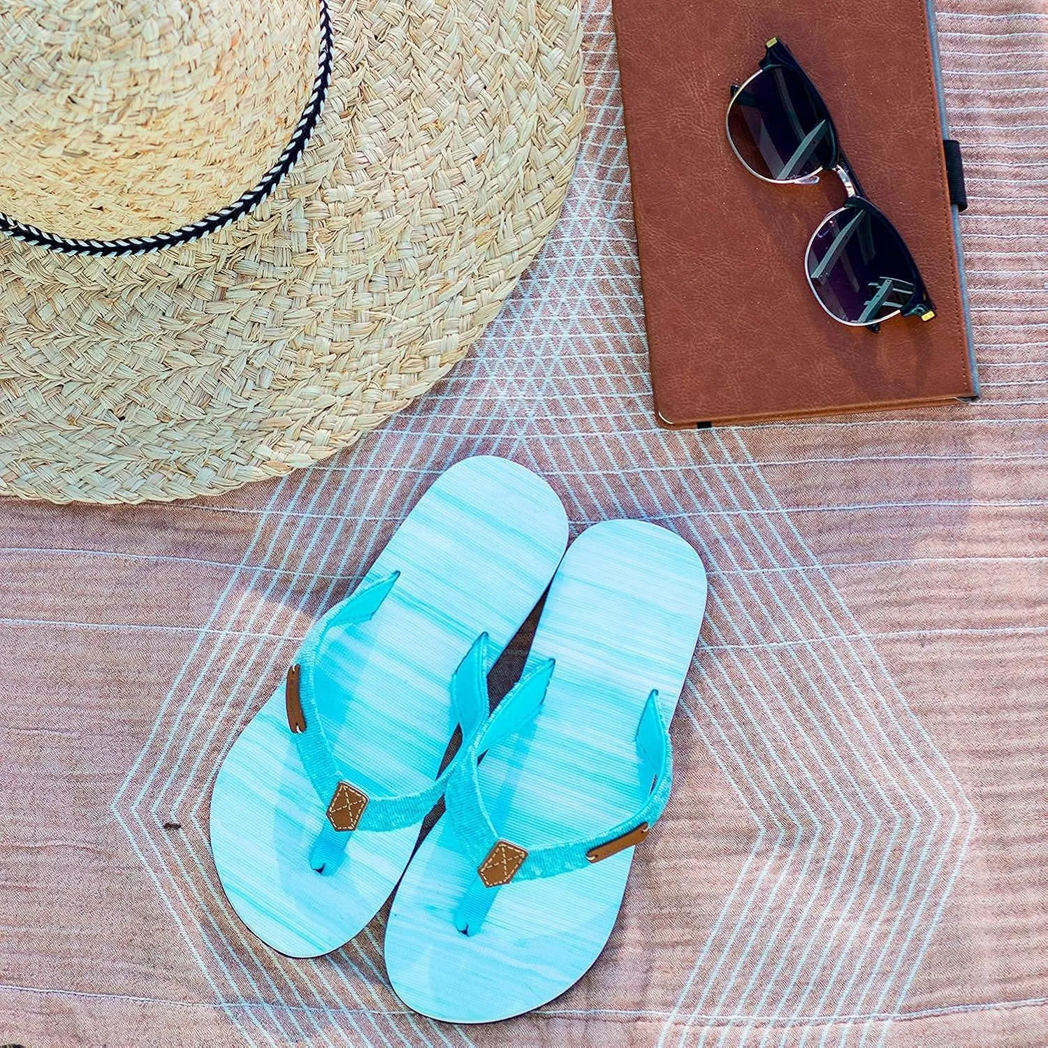 Seaside Women's Casual Flip Flop Sandal - Women’s Comfort Footwear