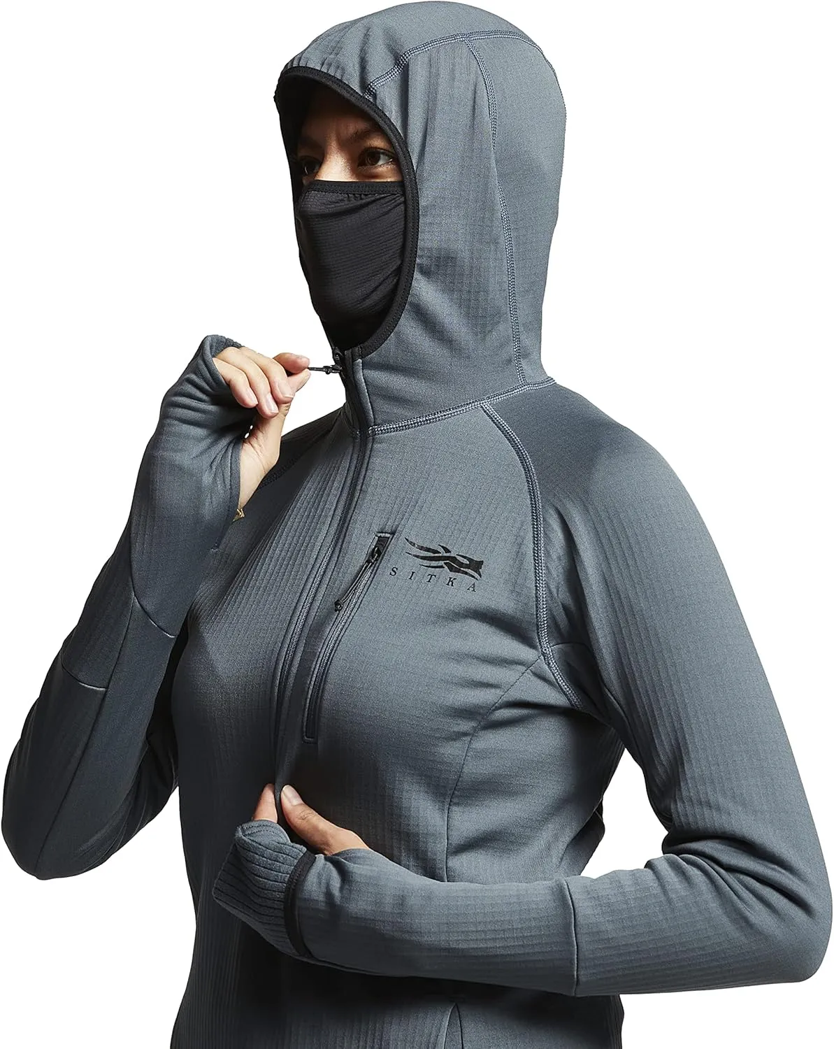 SITKA Gear Women's Fanatic Breathable Next-to-Skin Fleece Hunting Hoody