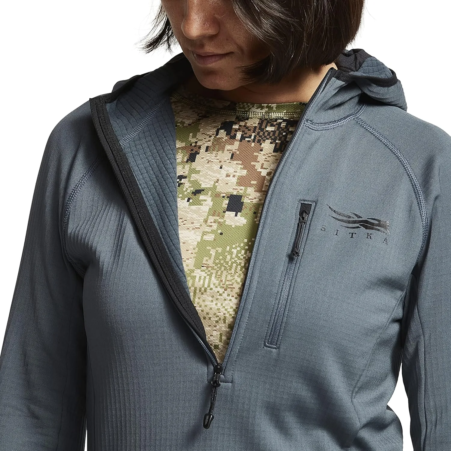 SITKA Gear Women's Fanatic Breathable Next-to-Skin Fleece Hunting Hoody