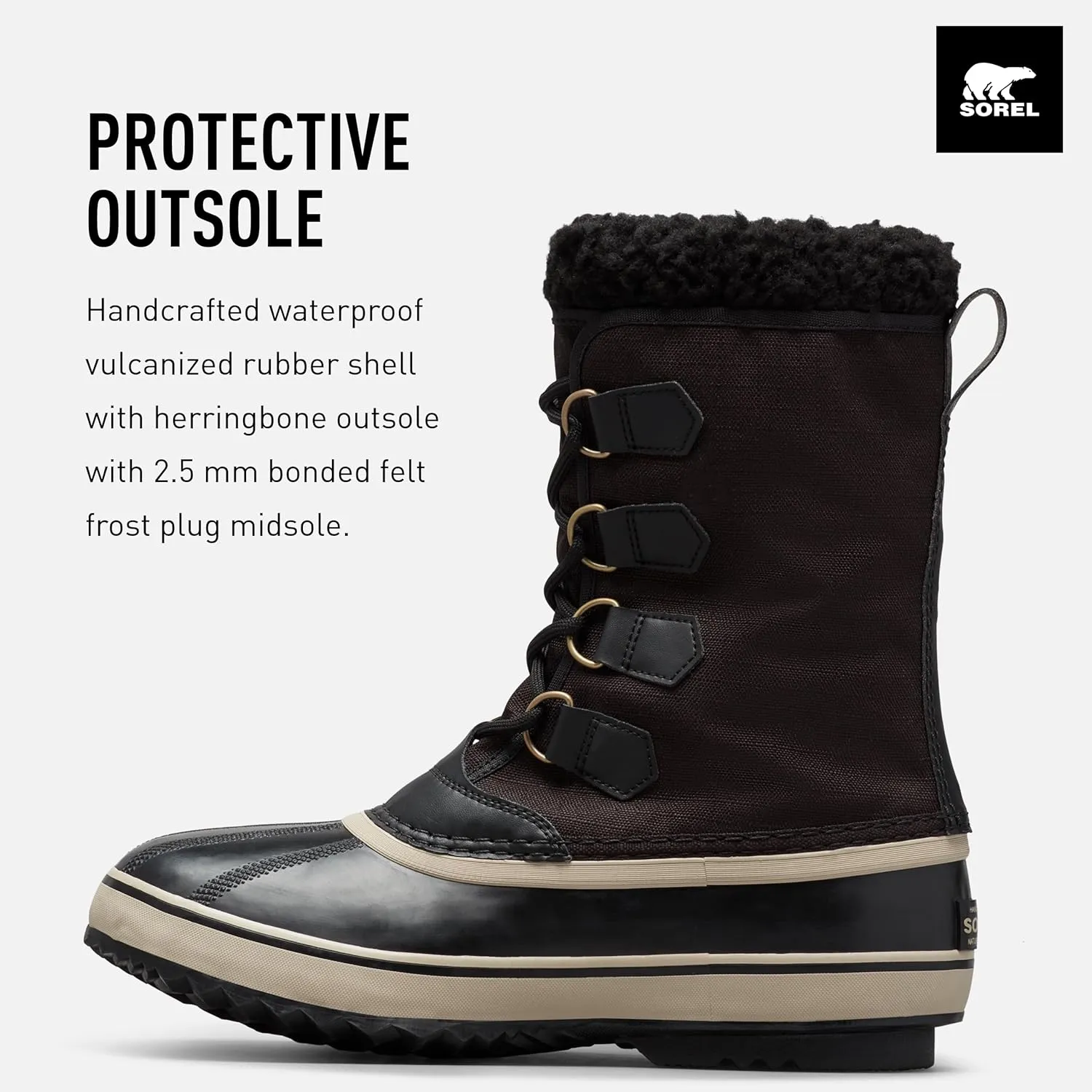 SOREL - Men's 1964 Pac Nylon Snow Boot for Winter