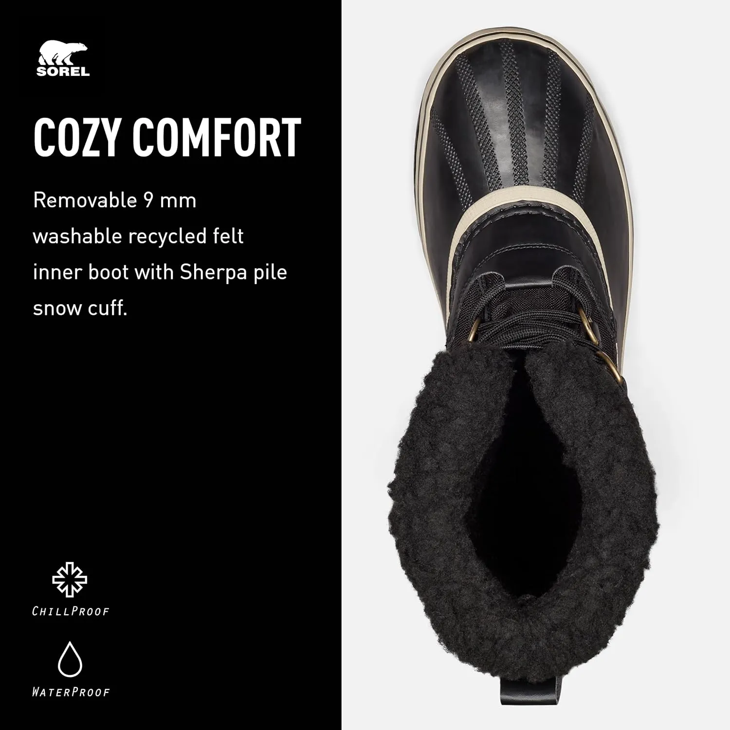 SOREL - Men's 1964 Pac Nylon Snow Boot for Winter