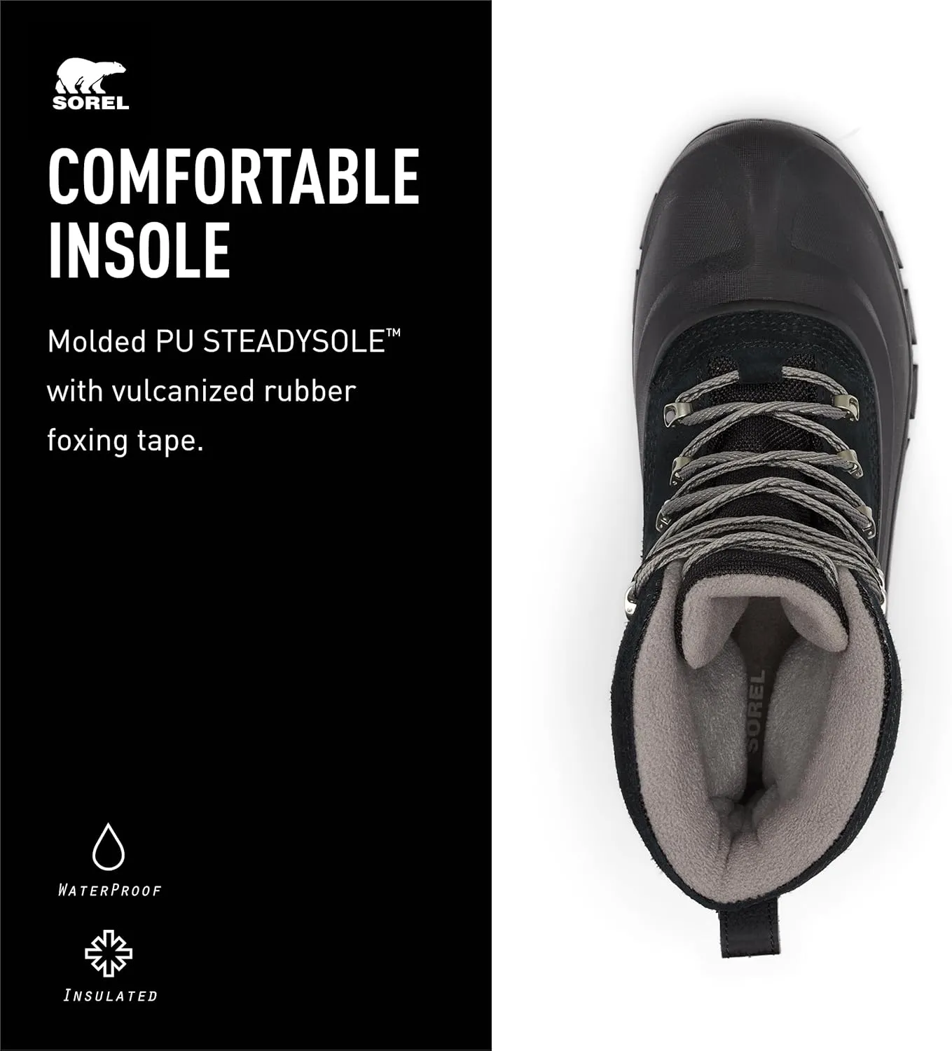 SOREL - Men's Buxton Lace Waterproof Winter Boot