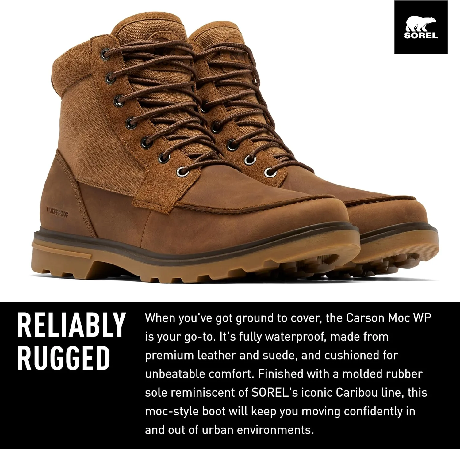 Sorel Men's Carson Moc Waterproof Boot