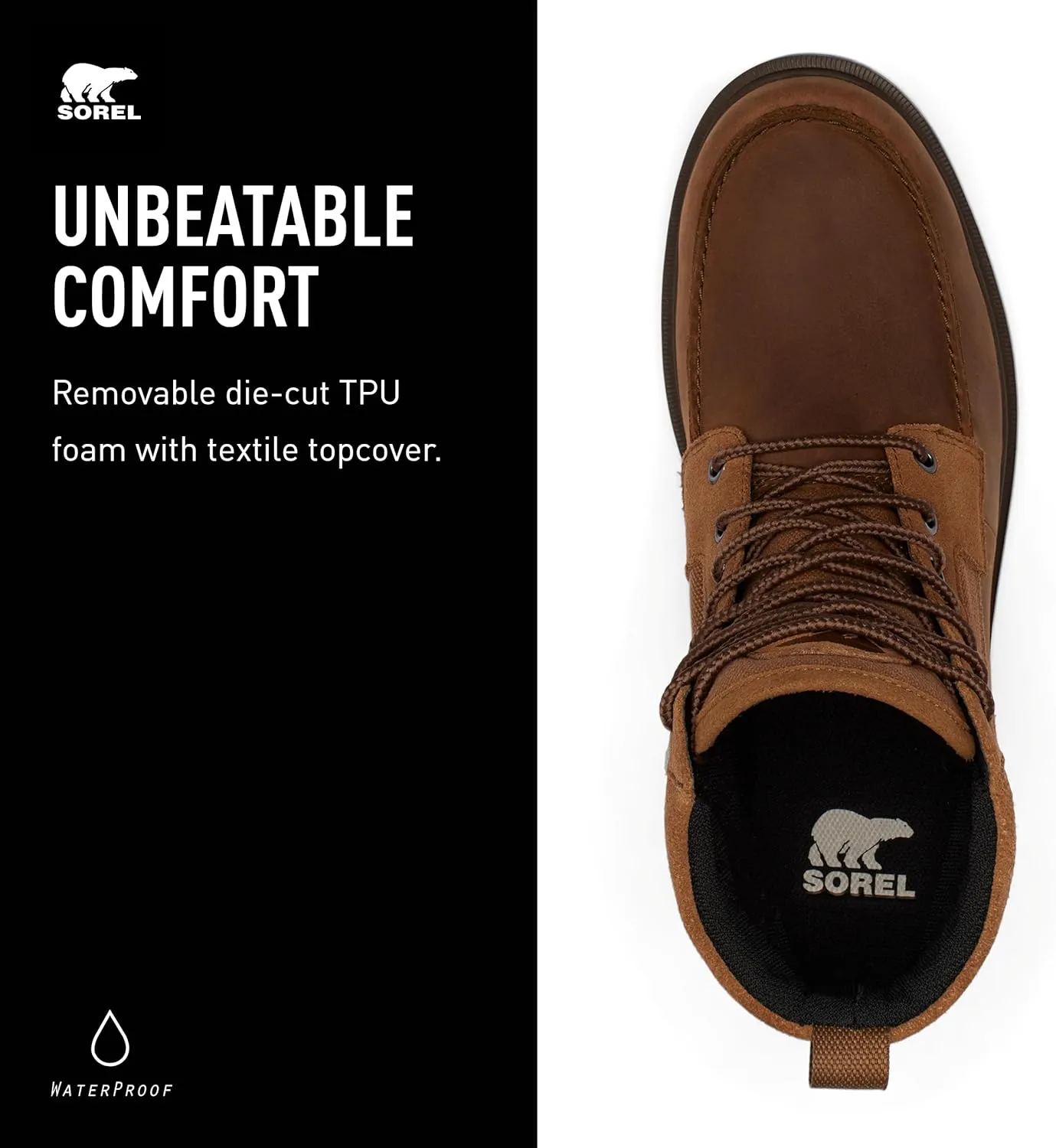Sorel Men's Carson Moc Waterproof Boot