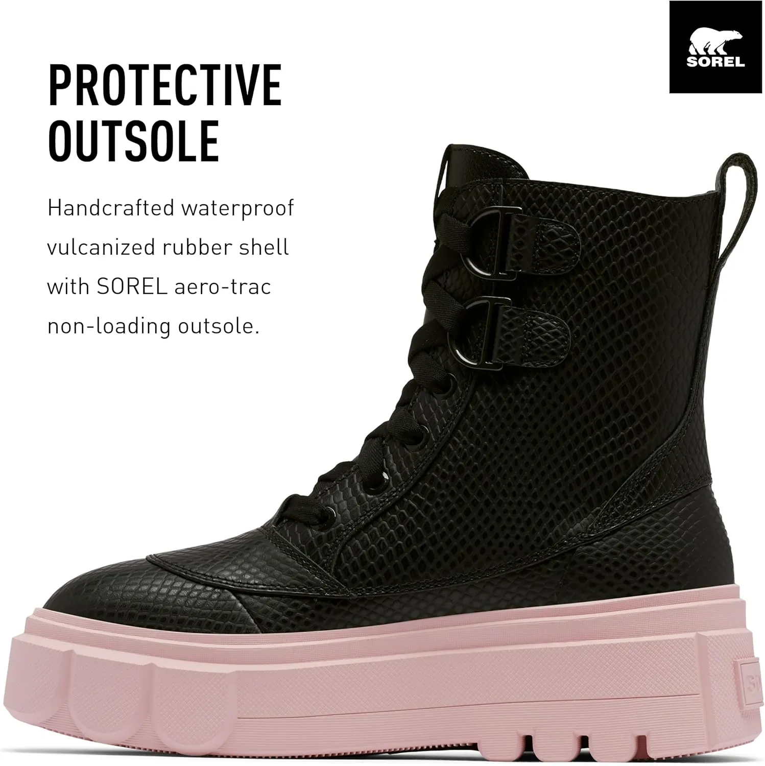 SOREL Women's Caribou X Lace Waterproof Boot