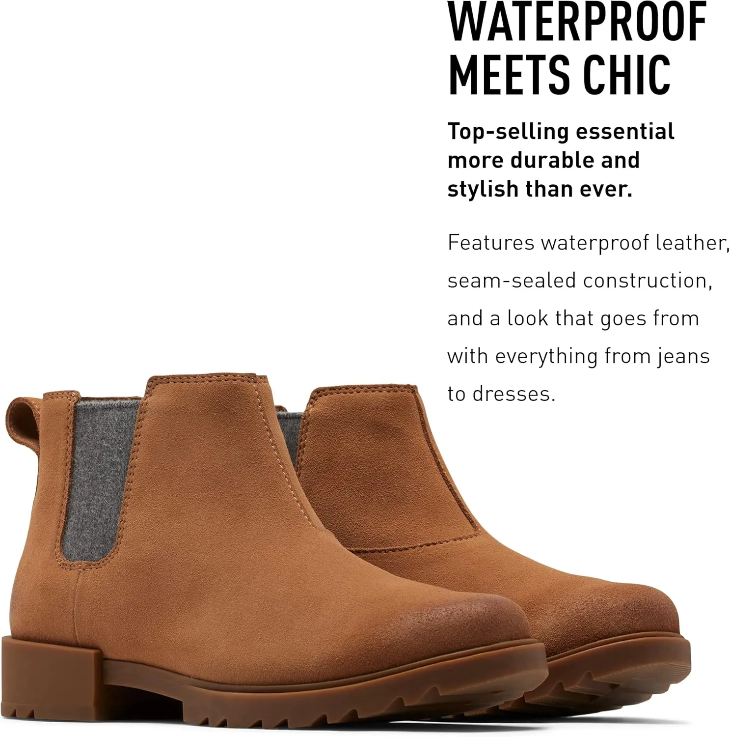 Sorel Women's Emelie II Chelsea Waterproof Boot