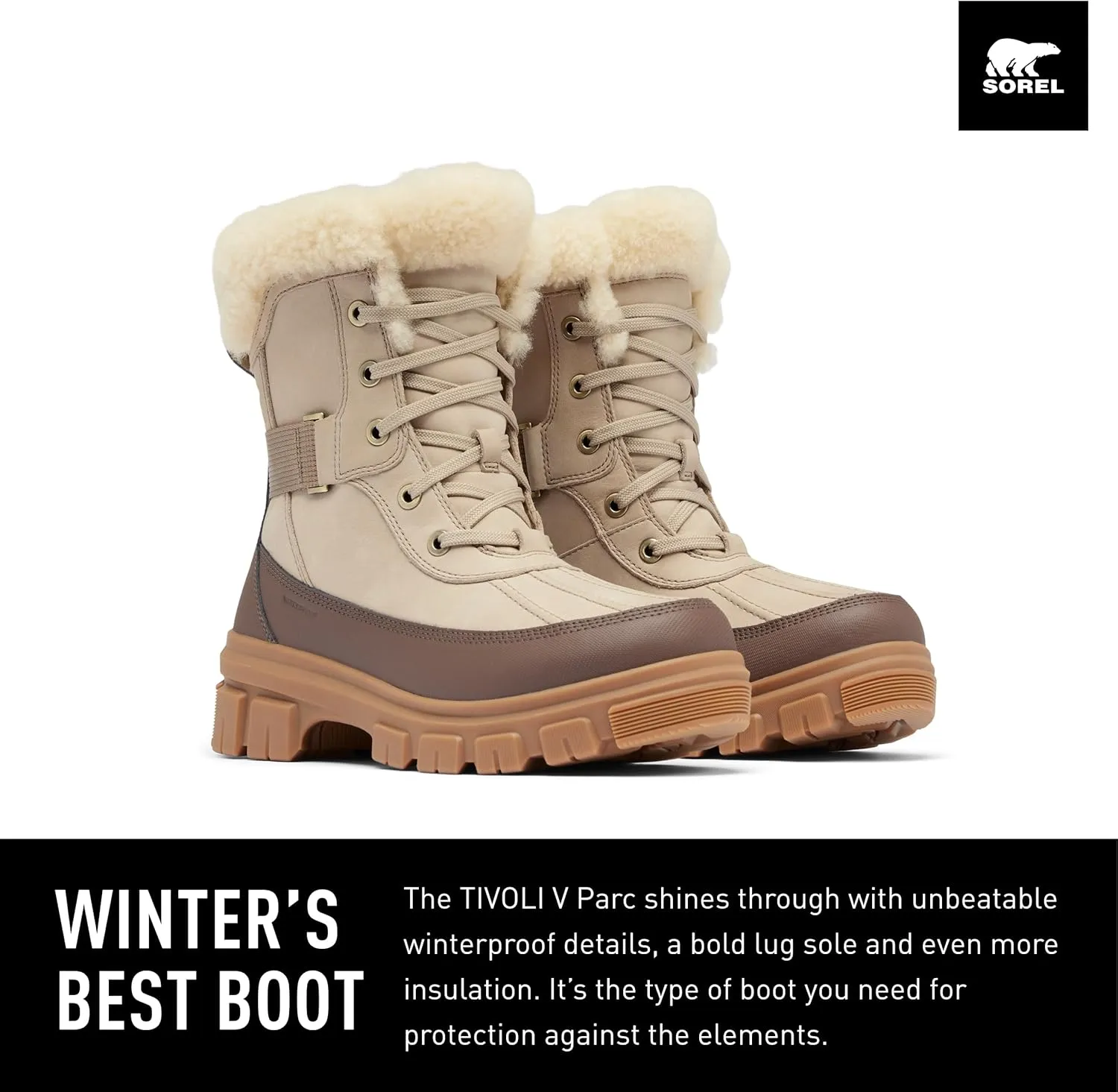 SOREL Women's Tivoli V Parc Waterproof Boot