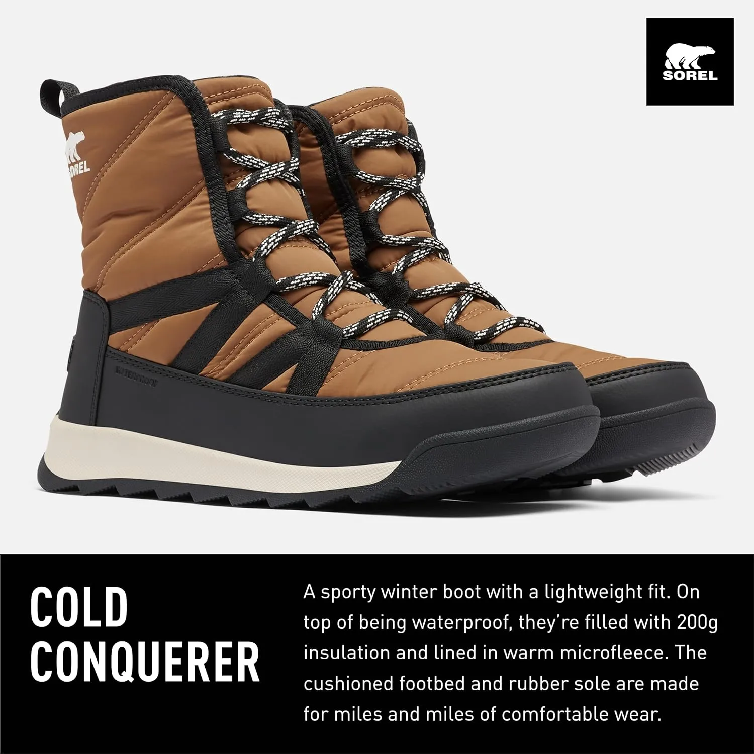 Sorel Women's Whitney II Short Lace Winter Boots