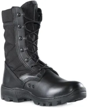 TACTICAL RESEARCH TR Men's JUNGLE RUNNER TR900 Lightweight Hot Weather Panama Boot, Black - 10 R
