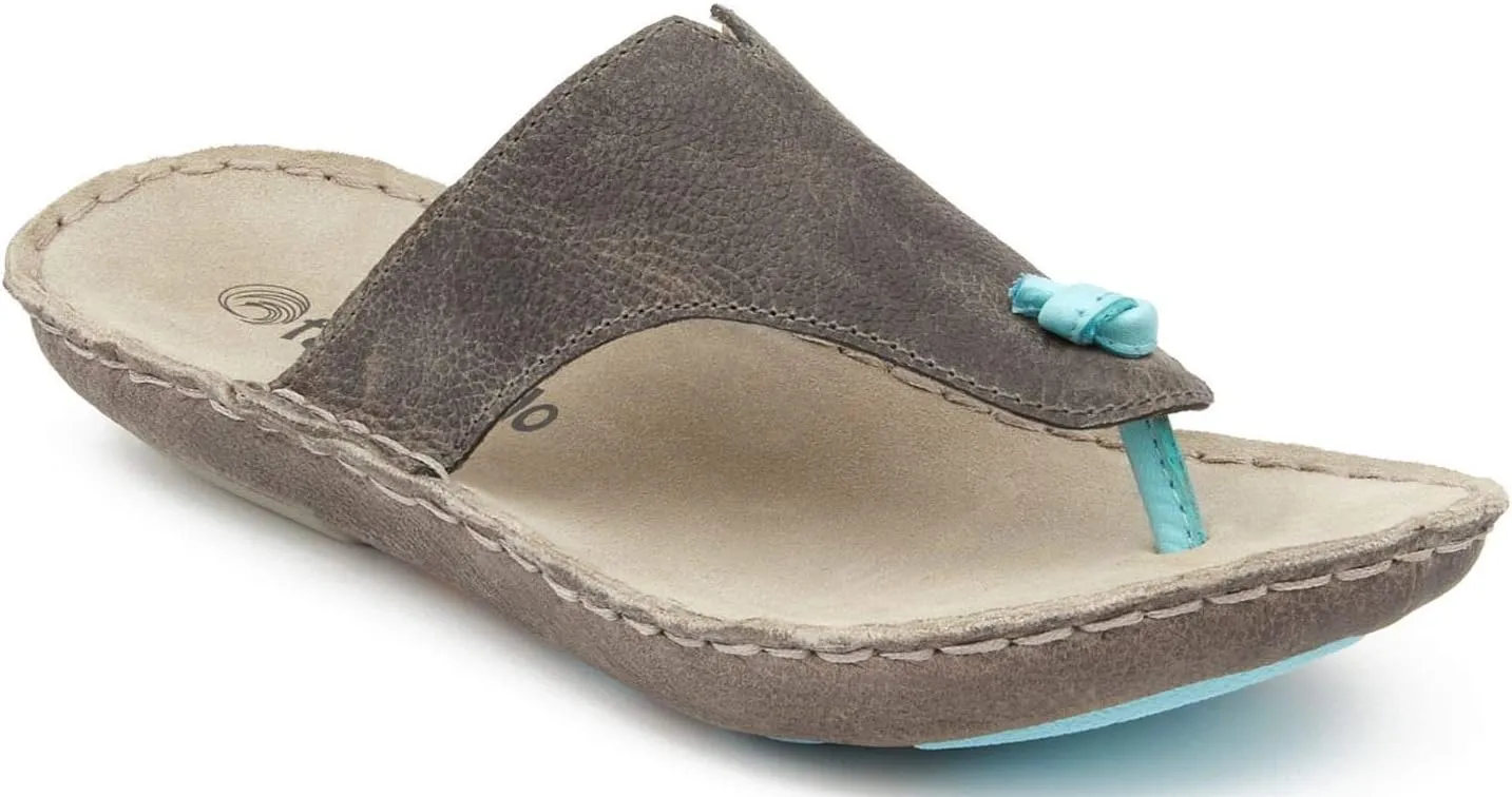 TAMARINDO Beachcomber Sandal, Color: Pebble/Sky, Size: 8.5 (WTDS002-M-8.5)