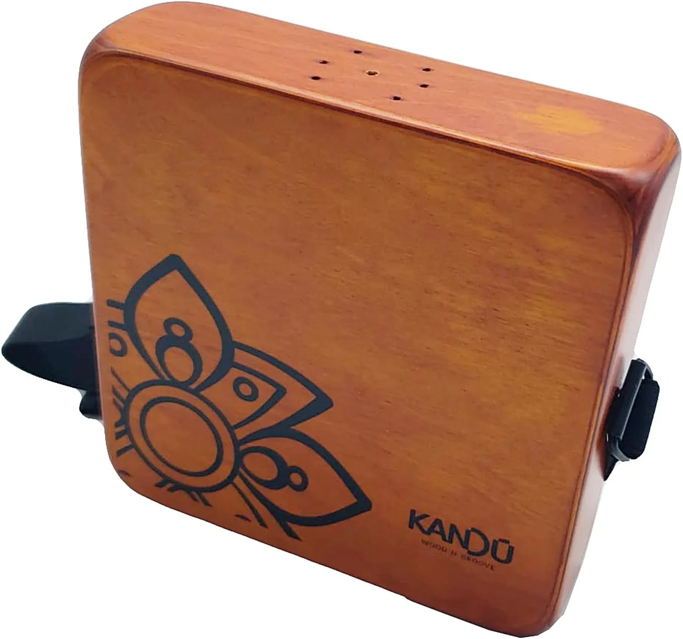 The Kandu Mashbox - is the first-ever wearable drum shaker,small Cajon designed to meet the needs of every percussionist-natural (Nut Brown)