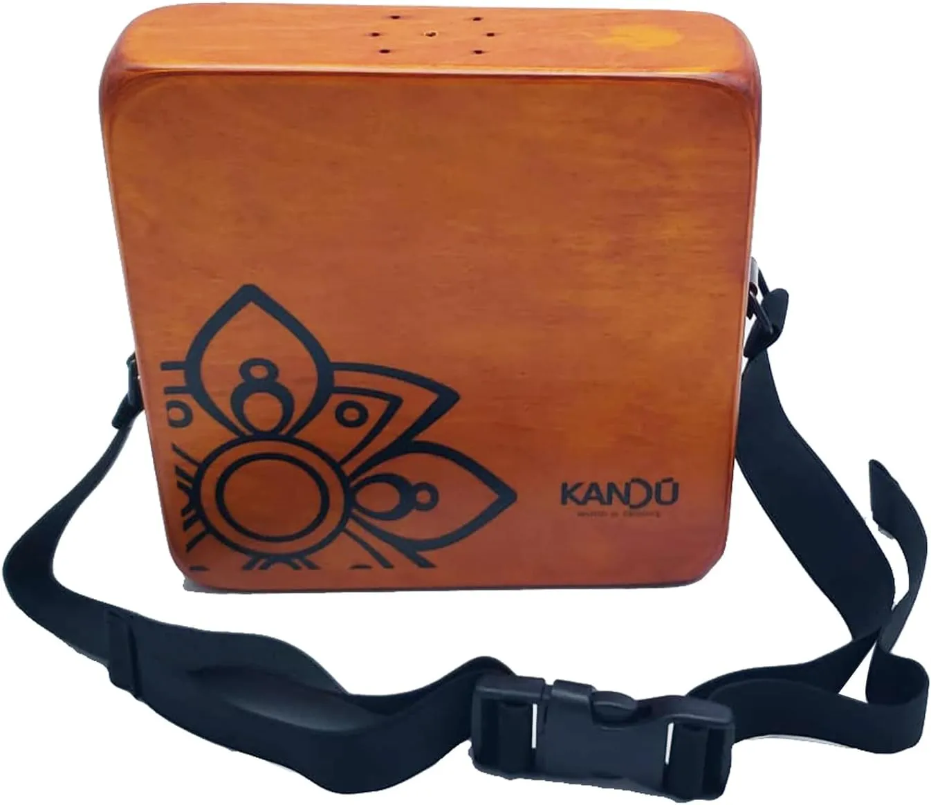The Kandu Mashbox - is the first-ever wearable drum shaker,small Cajon designed to meet the needs of every percussionist-natural (Nut Brown)