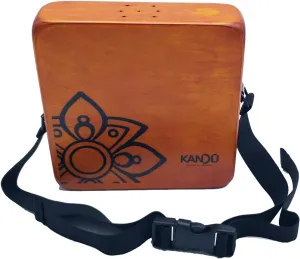 The Kandu Mashbox - is the first-ever wearable drum shaker,small Cajon designed to meet the needs of every percussionist-natural (Nut Brown)