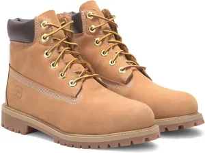 Timberland Kids 6 Inch Premium Waterproof Wheat Boot - 5 W