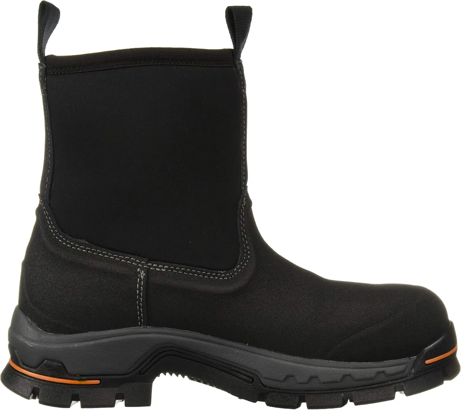 Timberland PRO Men's Stockdale 8" Pull on Alloy Safety Toe Waterproof Industrial Boot