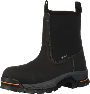 Timberland PRO Men's Stockdale 8" Pull on Alloy Safety Toe Waterproof Industrial Boot