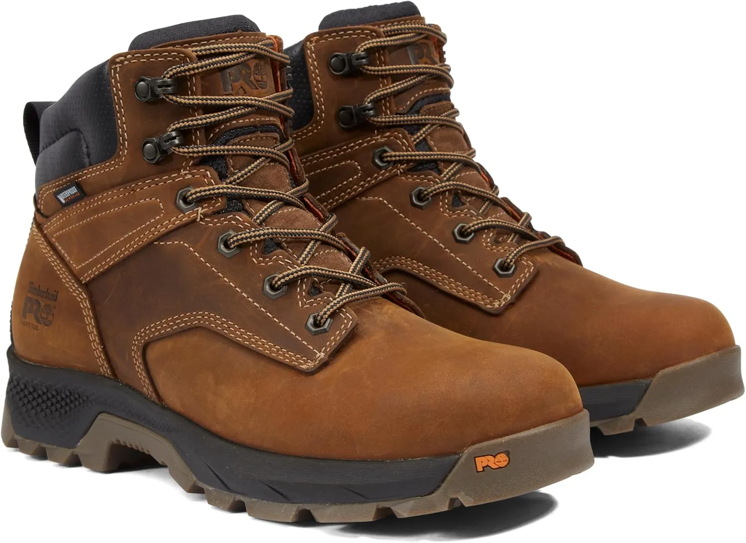 Timberland PRO Men's Titan Ev 6 Inch Soft Toe Waterproof Industrial Work Boot