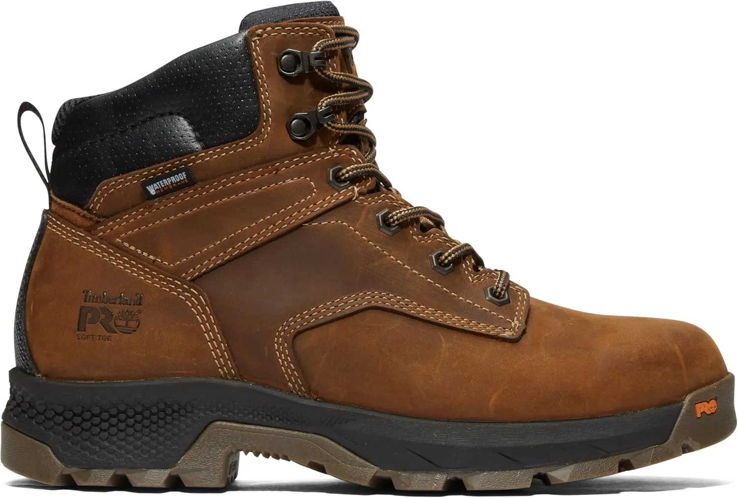 Timberland PRO Men's Titan Ev 6 Inch Soft Toe Waterproof Industrial Work Boot