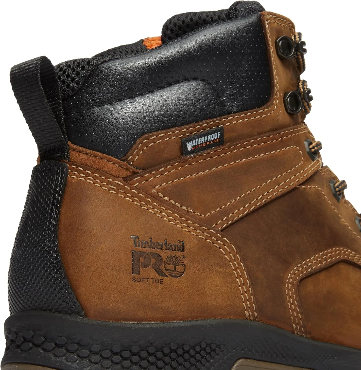 Timberland PRO Men's Titan Ev 6 Inch Soft Toe Waterproof Industrial Work Boot