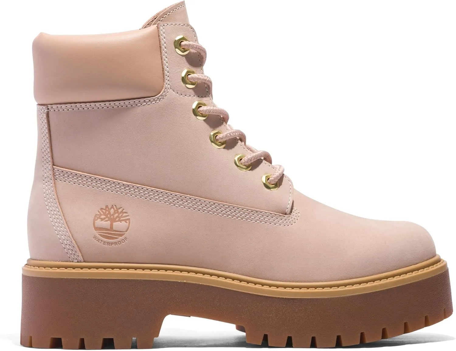 Timberland Women's Stone Street 6 " Lace Up Waterproof