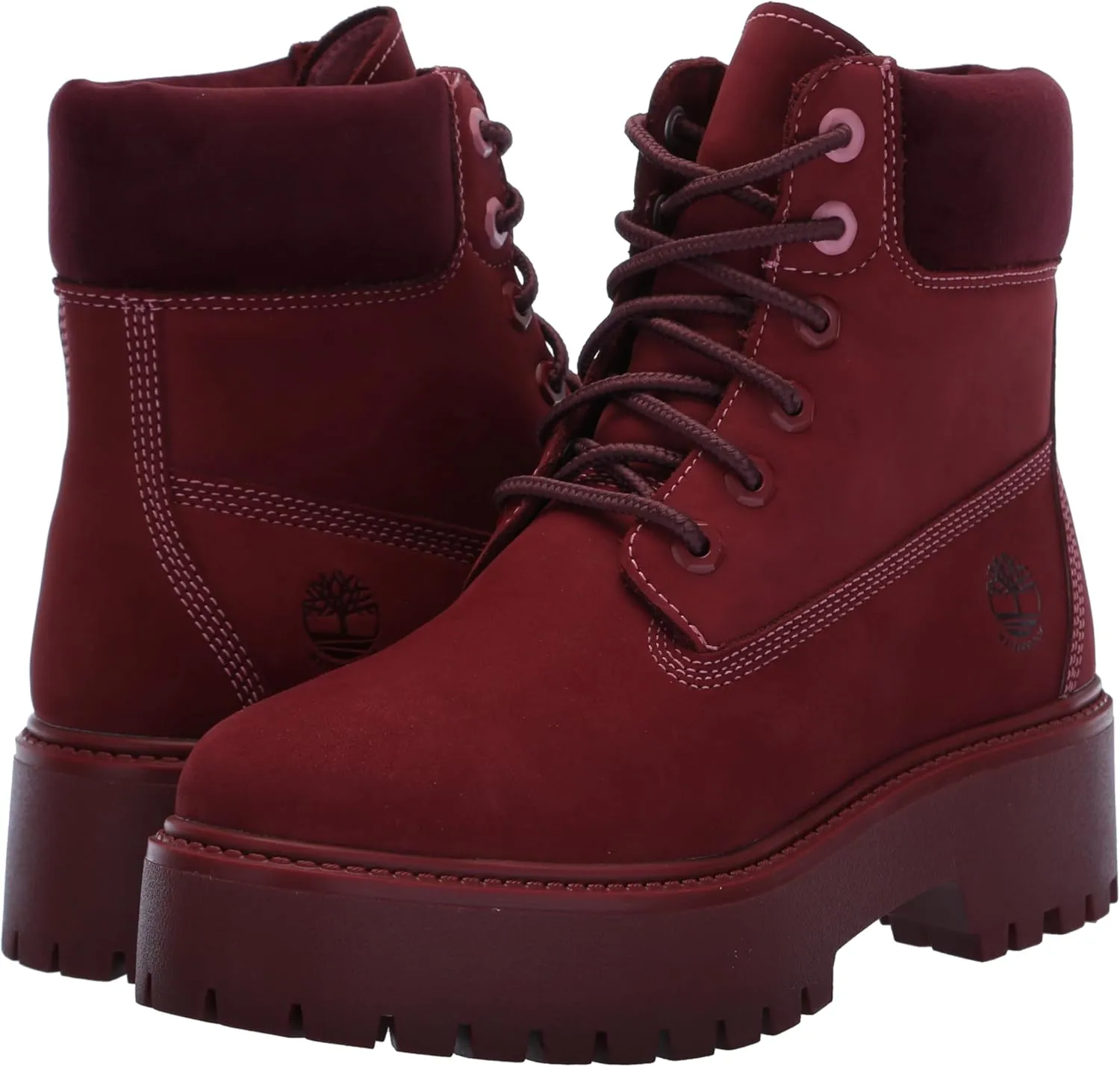 Timberland Women's Stone Street 6 " Lace Up Waterproof