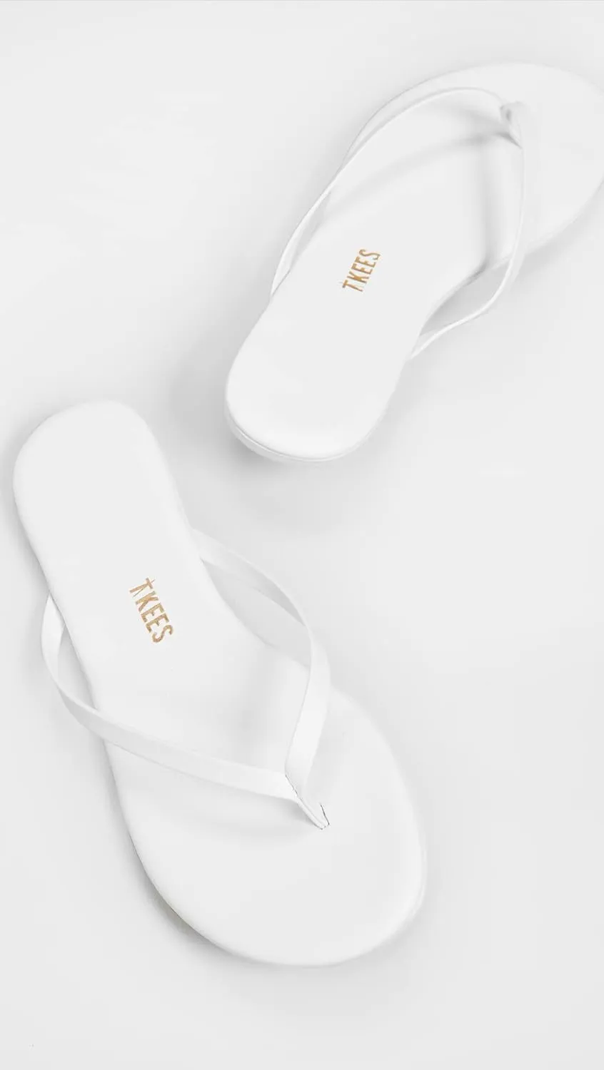 TKEES Women's Solids Flip Flop