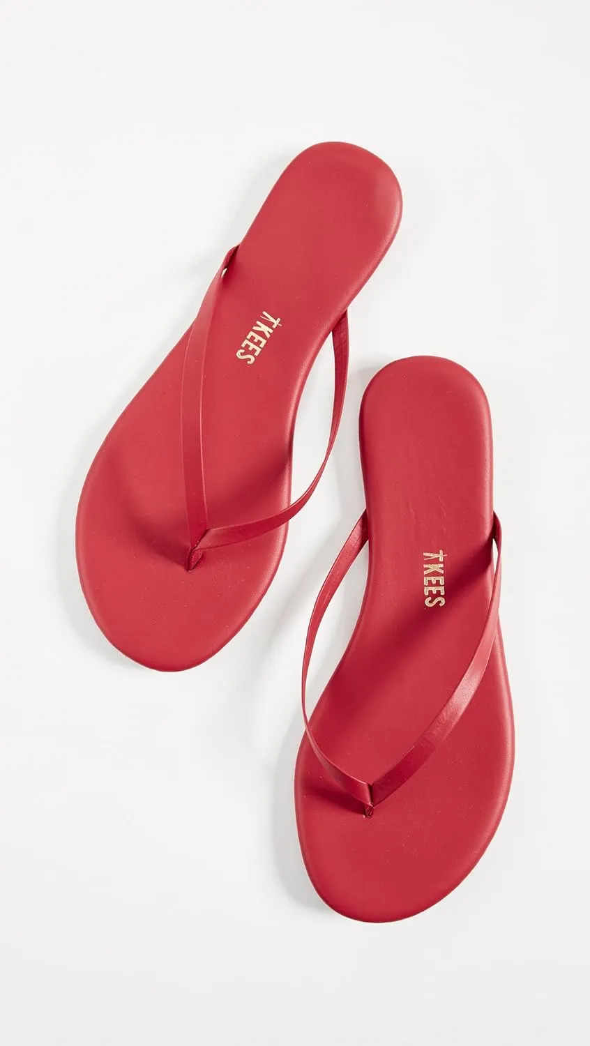 TKEES Women's Solids Flip Flop