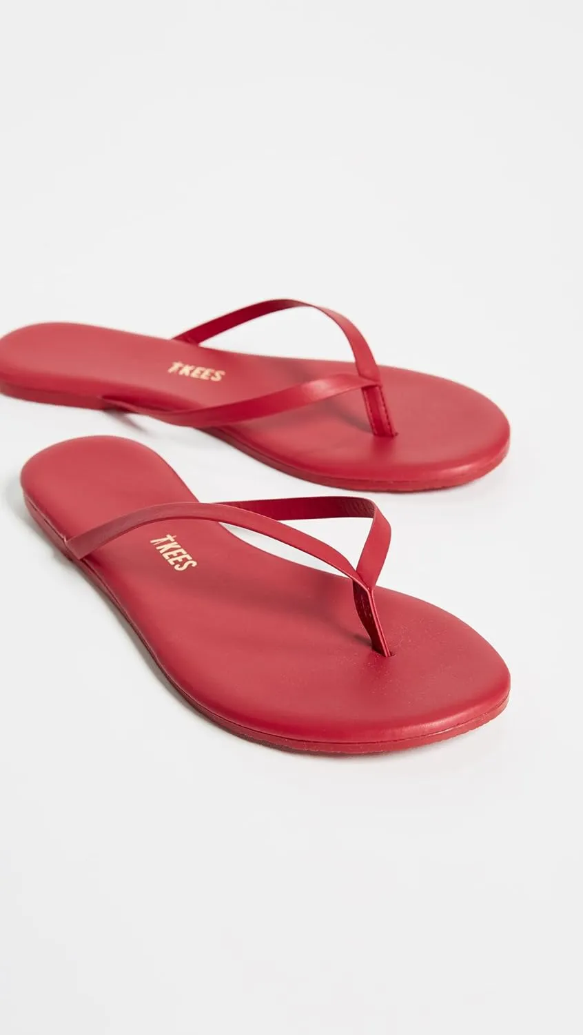 TKEES Women's Solids Flip Flop