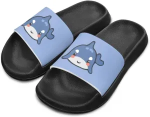 Toddler Sandals Comfy Sport Slides Non-slip Beach Slides Garden Slip On Shoes Water Friendly Bath Slippers
