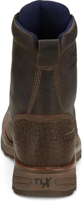 Tony Lama Men's TW3431 High Plains 8" Waterproof Comp Toe Lace-Up Work Boot