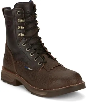 Tony Lama Men's TW3431 High Plains 8" Waterproof Comp Toe Lace-Up Work Boot